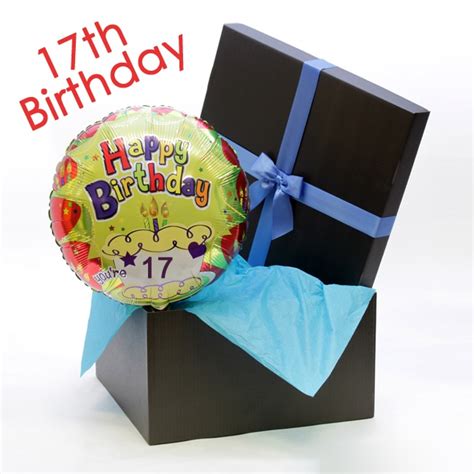 Happy 17th Birthday Helium Balloon Balloons By Post Floric