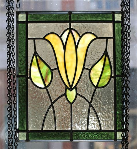 Easy Stained Glass Flower Patterns Beautiful Insanity