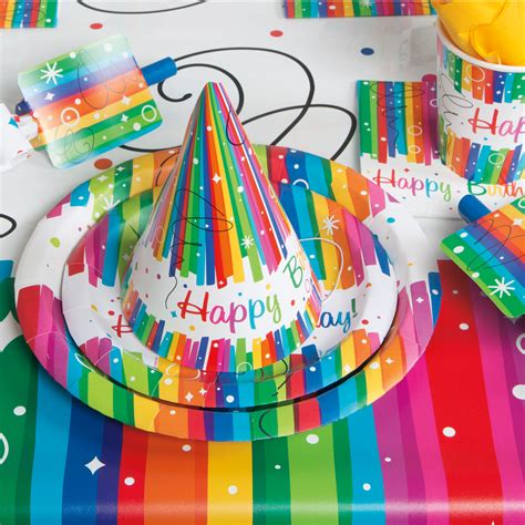 Check out our spa party birthday selection for the very best in unique or custom, handmade pieces from our paper & party supplies shops. Rainbow Ribbons Birthday Party Supplies - Walmart.com