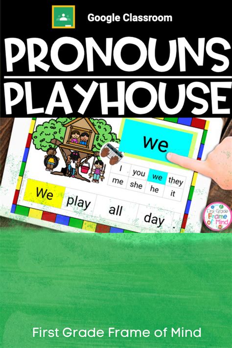 Pronouns 1st Grade Vocabulary Strategies Distance Learning Primary Teaching
