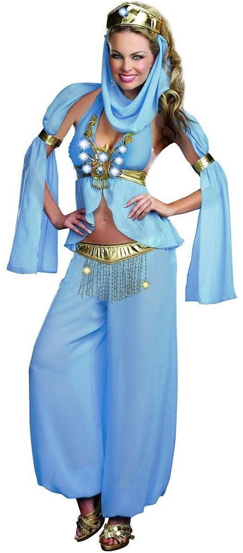 Exotic Arabian Belly Dancer Costume