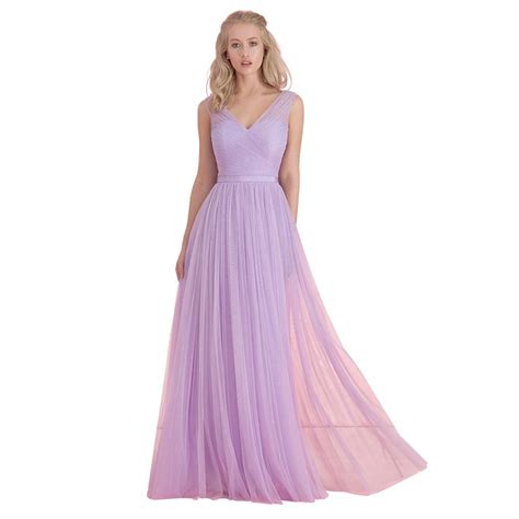 Long Light Purple Bridesmaid Dresses Budget Bridesmaid Uk Shopping