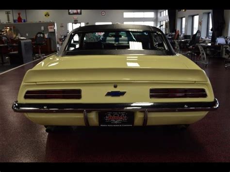 1969 Chevrolet Camaro Butternut Yellow 396 4 Speed Manual Clean Show