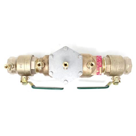 Watts 007m1 Qt 2 Double Check Valve Assembly Backflow Preventer 00624