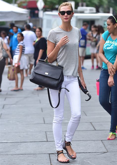 Celebrities In White Jeans Street Style Outfit Ideas Teen Vogue