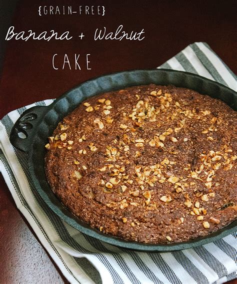 You won't believe how simple and easy it is to bake. So…Let's Hang Out - Grain-Free Banana Walnut Cake