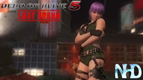 dead or alive 5 last round ayane ninja 2 [match] [victory] [defeat] [private paradise] youtube