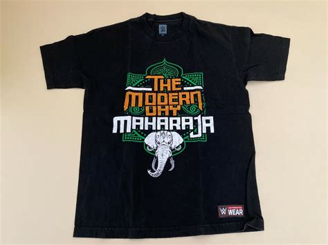 Jinder Mahal The Modern Day Maharaja T-Shirt M Medium WWE 3 Man Band