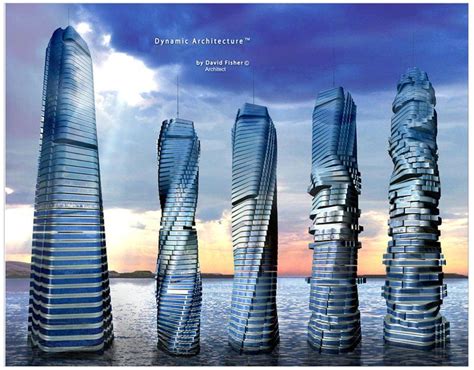 Dubai Rotating Tower Edificios Inusuales Arquitectura Cinética
