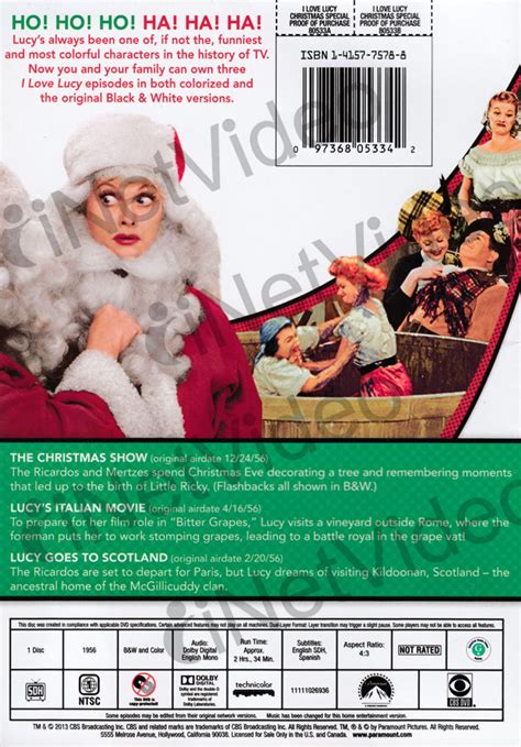 I Love Lucy Christmas Special On Dvd Movie