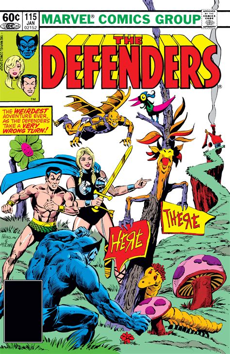 Defenders 1972 115 Comic Issues Marvel