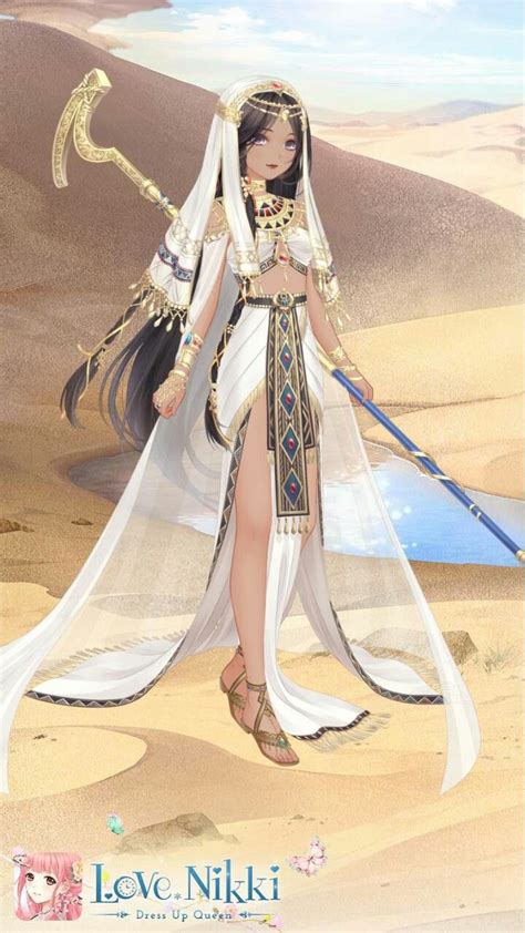 pin by quynh tran on ai cập anime egyptian anime outfits fantasy clothing