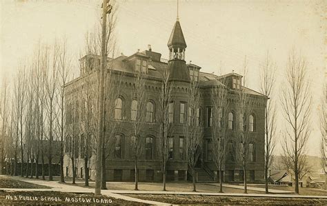 Moscow High School Circa 1910 Moscow Idaho No 3 Publi Flickr