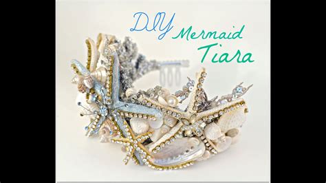Diy Seashell Crown Mermaid Tiara Youtube
