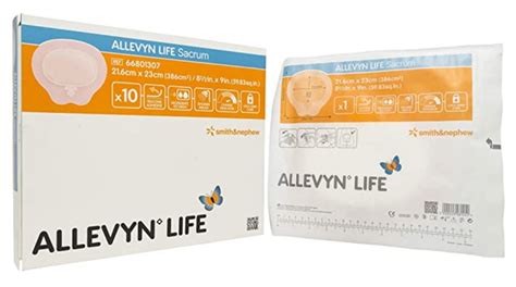 Smith And Nephew 66801307 Allevyn Life Silicone Foam Wound Dressing 8