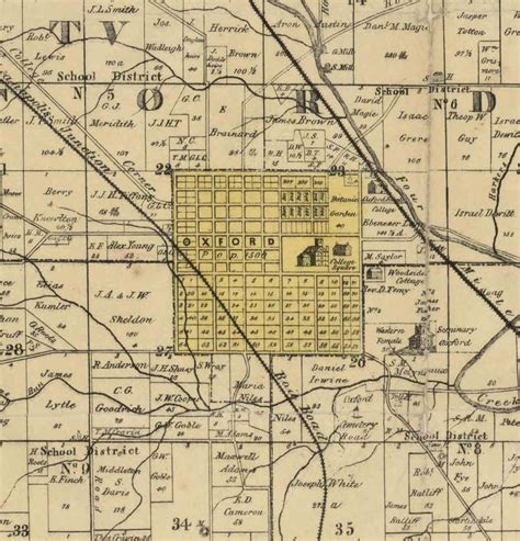 Butler County Ohio 1855 Old Wall Map Reprint With Homeowner Etsy