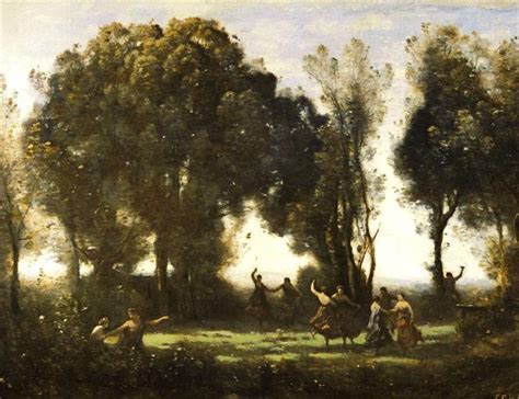 Dance Of The Nymphs 1850 Camille Corot