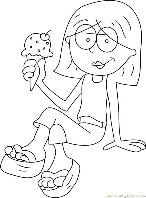 Lizzie Mcguire Coloring Pages Coloring Pages