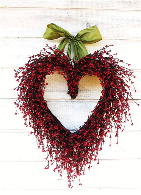 20 Heart Melting Handmade Valentines Wreaths