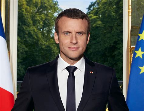 D Couvrez Le Portrait Officiel D Emmanuel Macron