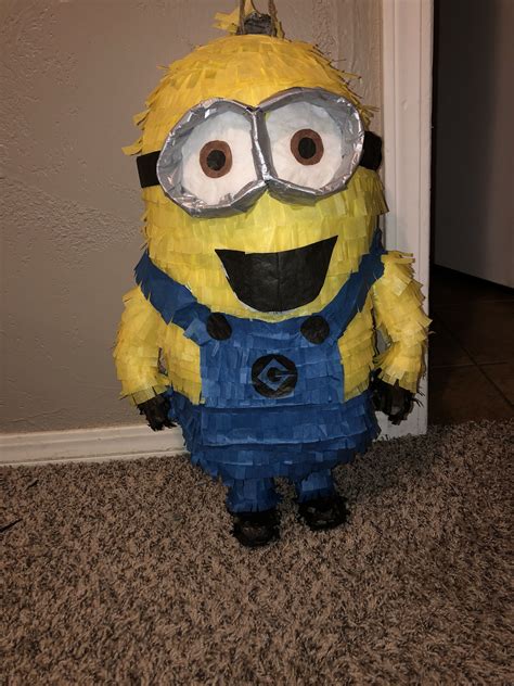See more ideas about minions, minions funny, minion quotes. Minion Piñata DIY | Minion pinata, Diy pinata, Character