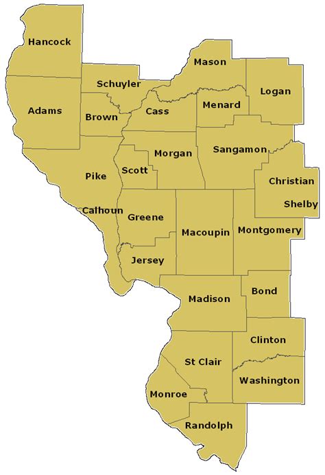 Map Of Central Illinois Zip Code Map