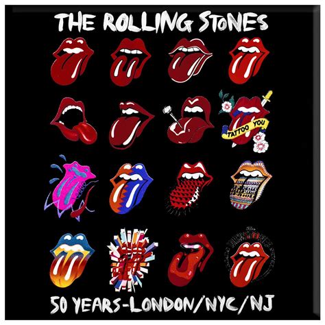 Grand Magnet Rolling Stones Evolution Magnets Rock A Gogo