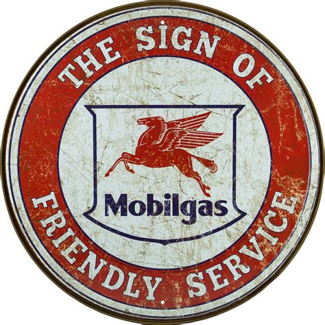 Quincy gasoline motor oil sign, vintage aged rusty style large round.040 aluminum. VINTAGE GAS STATION SIGNS Round Tin Sign Set | eBay