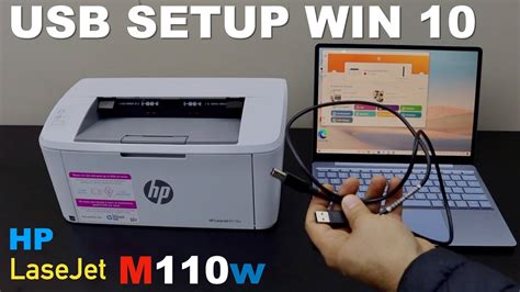 Hp Laserjet M110we Setup Usb Setup Windows Laptop Printing Video