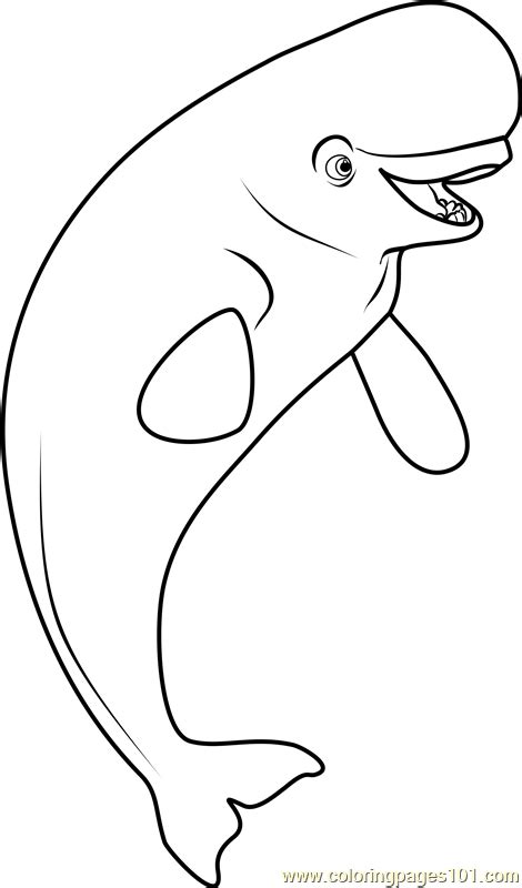 Bailey Coloring Page for Kids - Free Finding Dory Printable Coloring