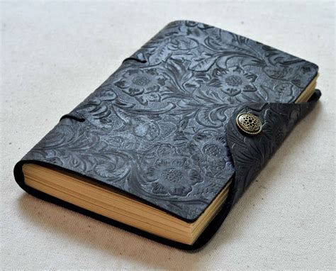 Handmade Genuine Leather Journal Notebook Leather Bound Etsy
