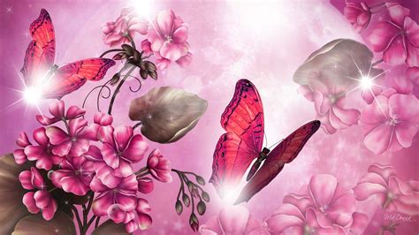 Looking for the best wallpapers? Pink Butterfly Wallpapers Desktop - Wallpaper Cave