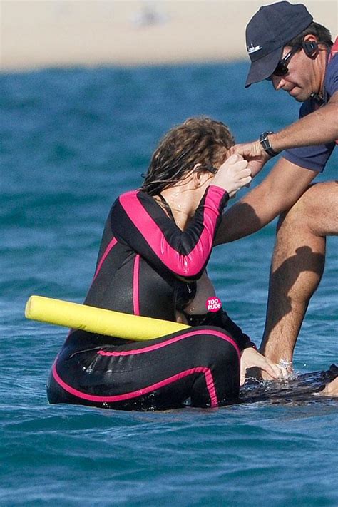 Busting Out Mariah Carey Suffers Nip Slip While Jet Skiing In Sardinia