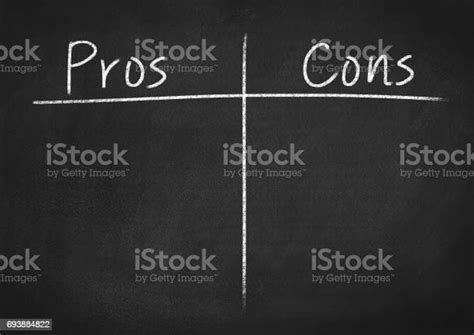 Pros And Cons Stock Photo Download Image Now Pros And Cons List