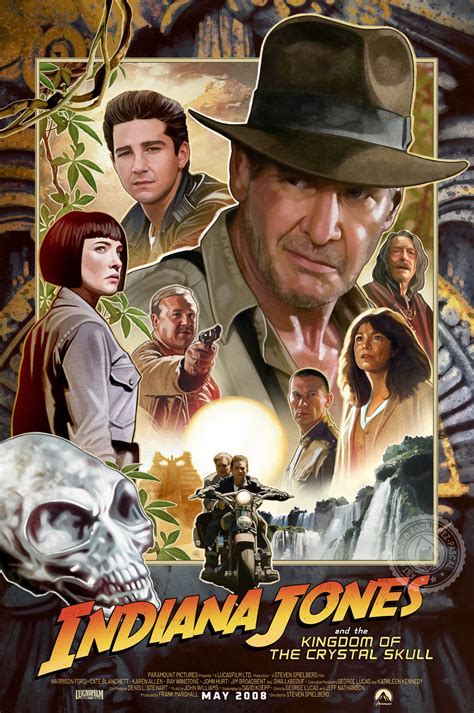 Indiana Jones And The Kingdom Of The Crystal Skull Artofldrp Posterspy