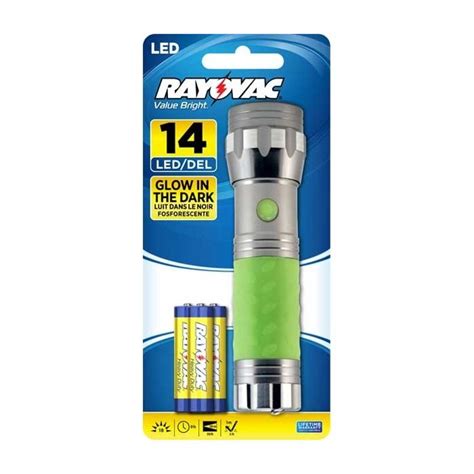 Rayovac Value Bright Glow In The Dark 14 Flashlight