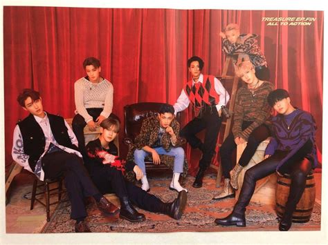 Ateez Vol 1 Treasure Epfin All To Action Poster Kr Multimedia