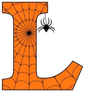 The english alphabet consists of 26 letters: Halloween Font (Printable Letters, Numbers, and Alphabet Clipart ...