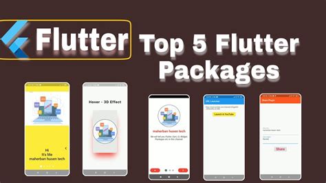 Top 5 Flutter Packagesflutter 1flutter Kit Youtube