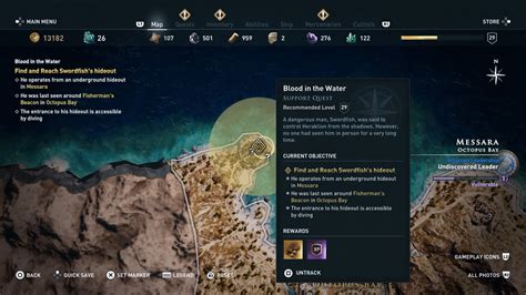 Ac Odyssey Blood In The Water Walkthrough Ordinary Reviews