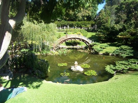 Japanese Garden At The Huntington Library Pasadena California