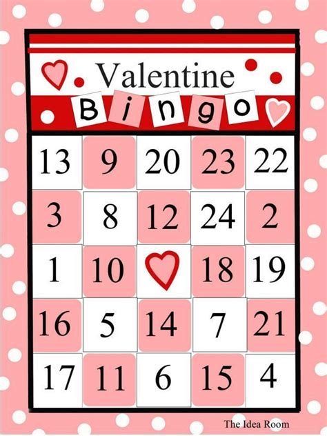 Kinder Valentines Valentine Bingo Valentines Games Valentines Day