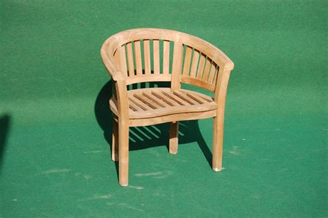 This ensures that our teak furniture products are environmentally friendly (eco friendly). Teak Banana Chair - Garden Teak