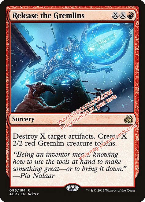 Here you may to know how to print proxy mtg cards. Release the Gremlins.xlhq Magic the Gathering Proxy mtg ...