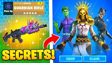 15 Secrets In Fortnites New Update Youtube