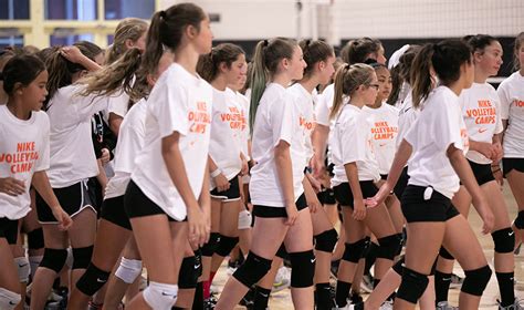 The Nike Volleyball Camp In Las Vegas Heads Back To Durango High School