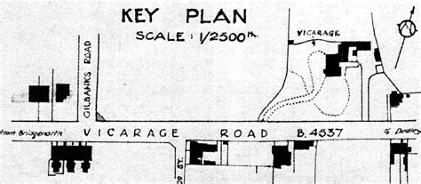 A Plan Of The Vicarage