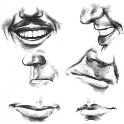 How To Draw Male Lips Smiling Howto Techno