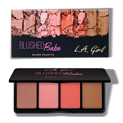 L A Girl Blushed Babe Blush Palette Gbl