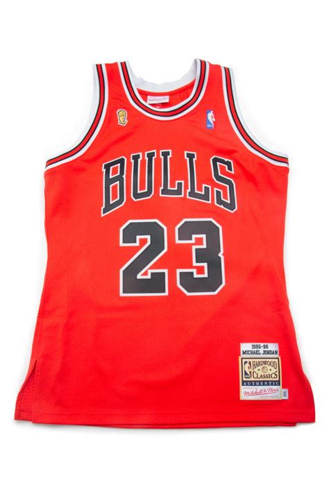 Mitchell And Ness Chicago Bulls Michael Jordan 1995 96 Road Finals